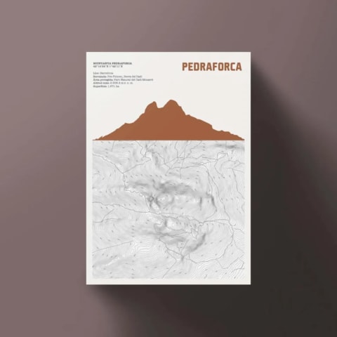 Print Topogràfic Pedraforca