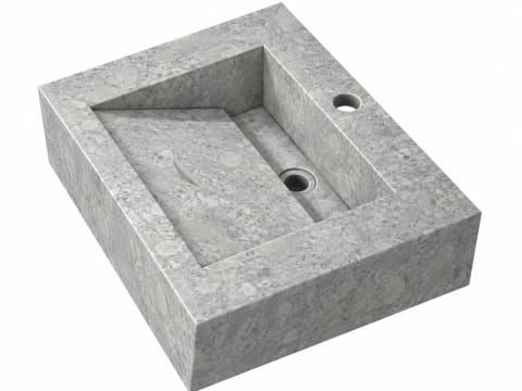 Pica de lavabo Incline de Dekton Grigio