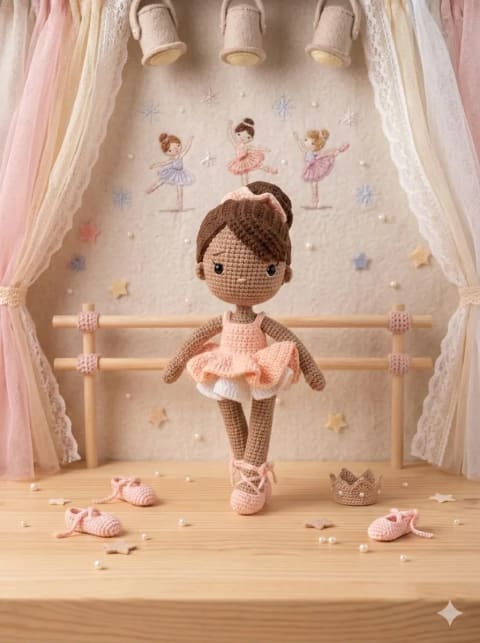 Nina Ballarina Amigurumi Giselle