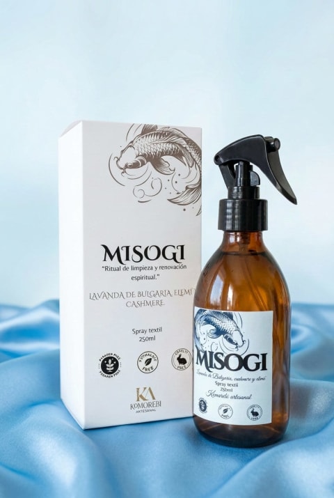 Esprai tèxtil Misogi 250ml vegà