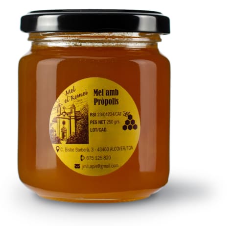 Mel amb pròpolis