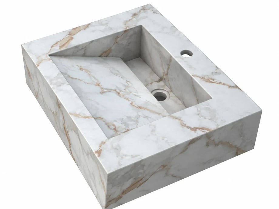 Pica de lavabo Incline de Dekton Reverie
