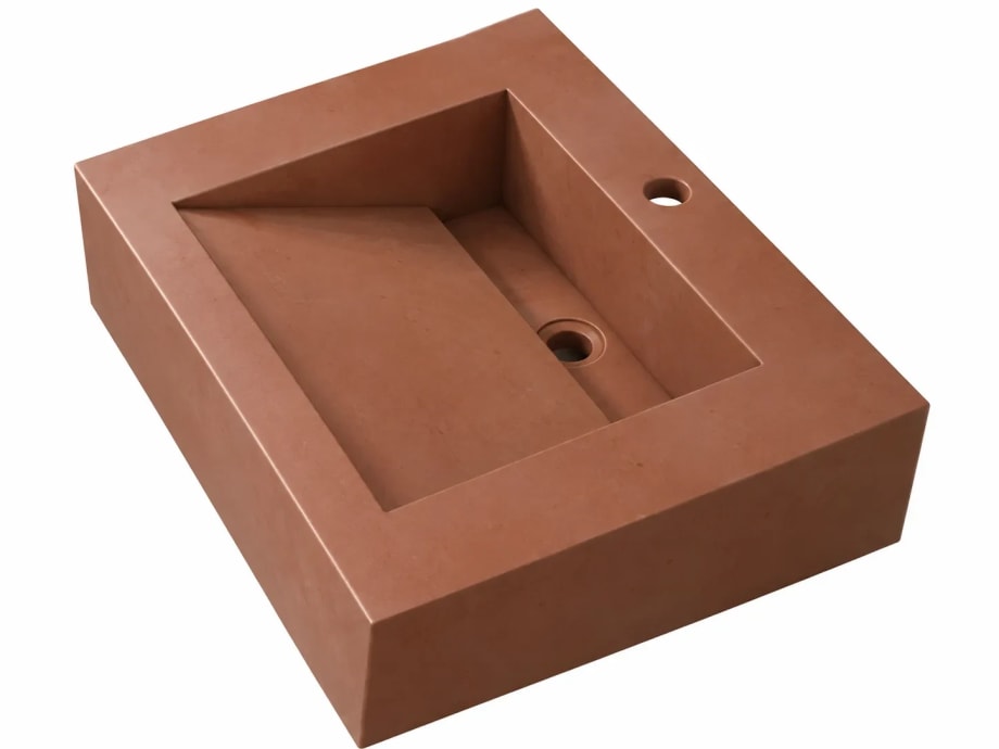 Pica de lavabo Incline de Dekton Umber