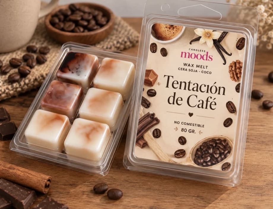 Wax melt “Tentació de Cafè
