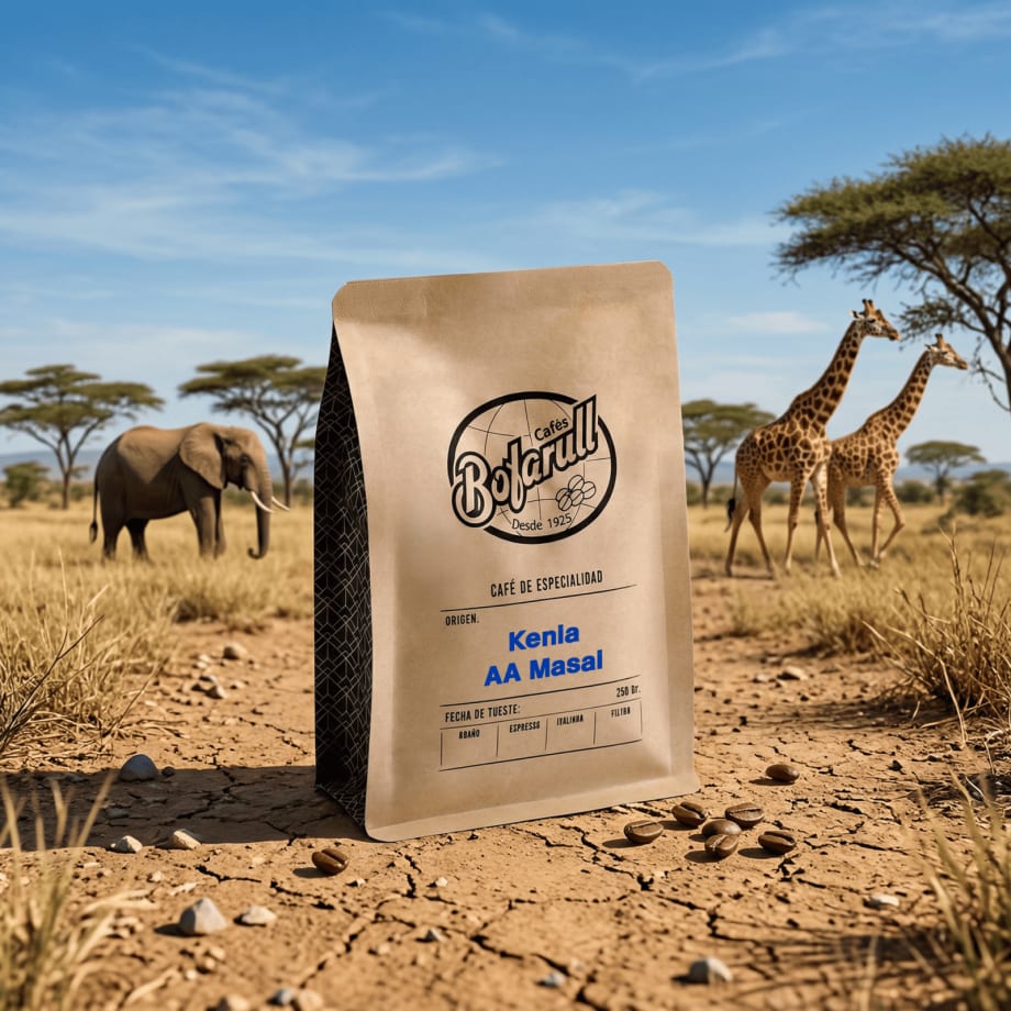 Cafè Kenia AA Masai · Mòlt per a espresso