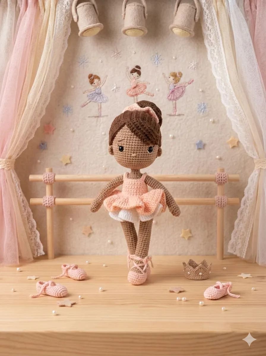 Nina Ballarina Amigurumi Giselle
