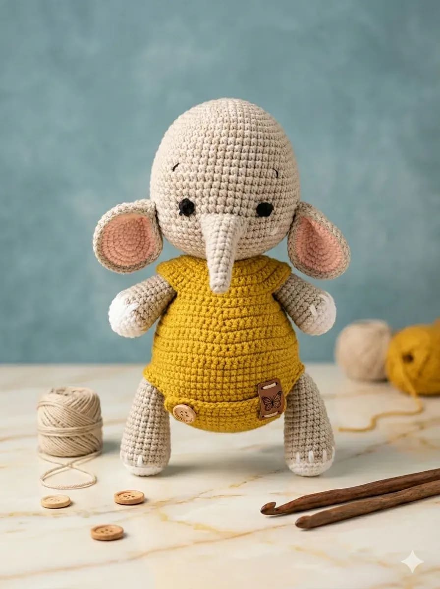 Elefant Amigurumi Milo