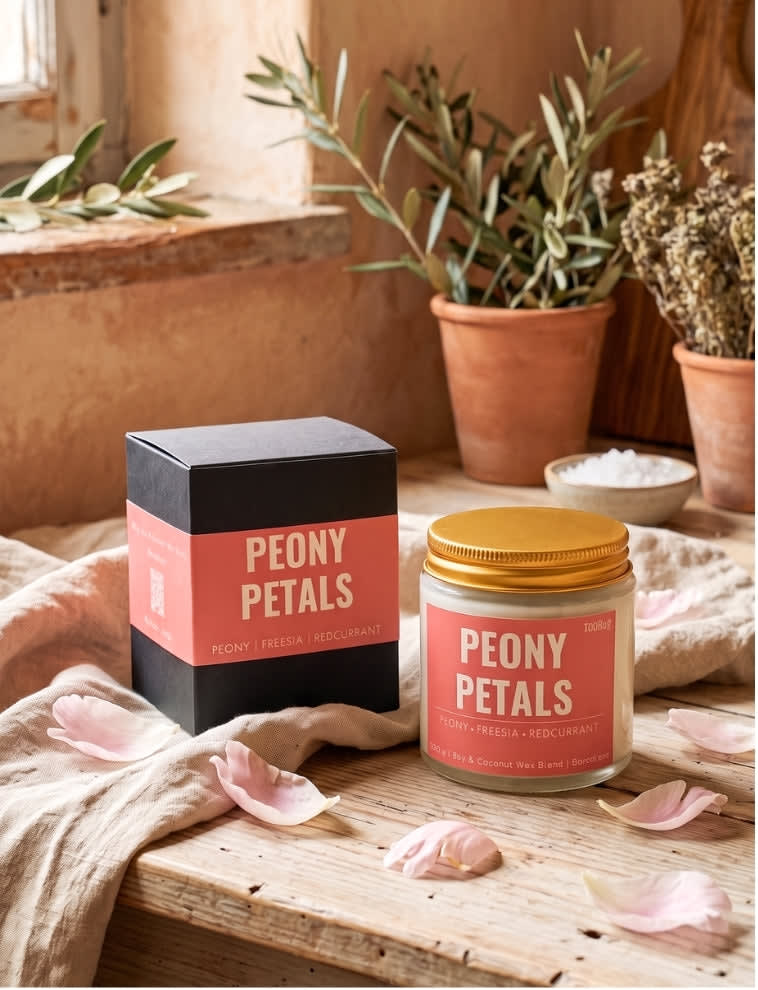 Espelma aromàtica Peony Petals