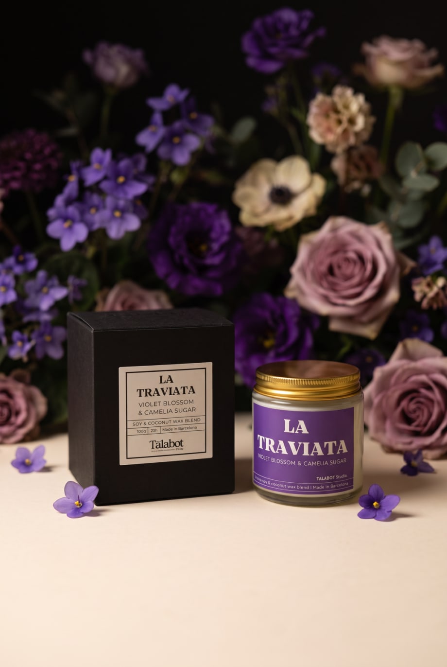 Espelma aromàtica La Traviata