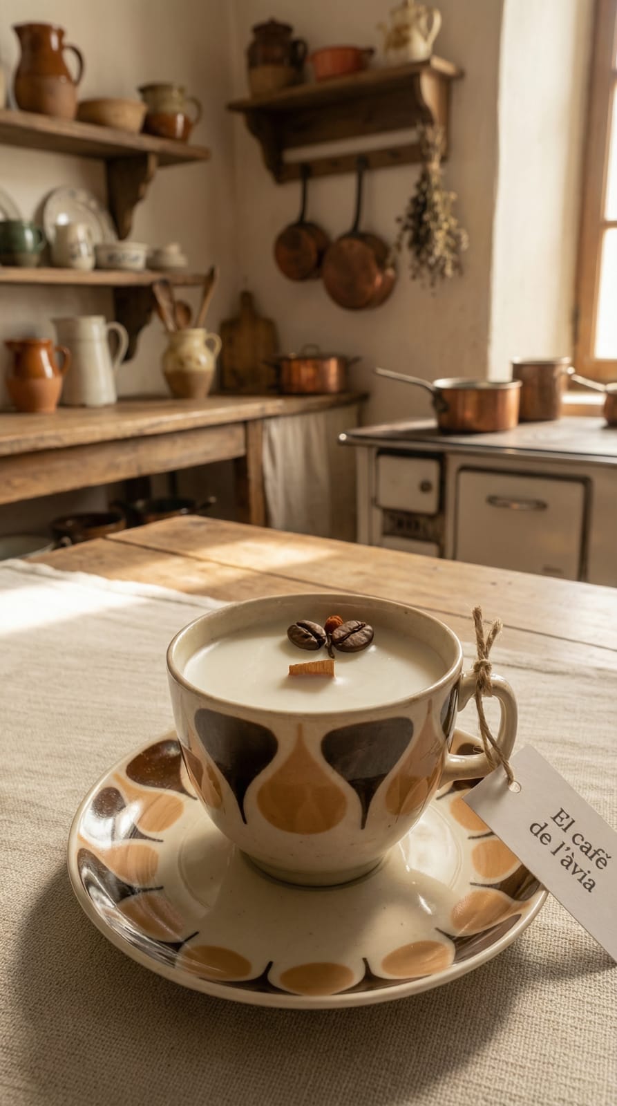 Espelma aromàtica El Cafè de l'Àvia