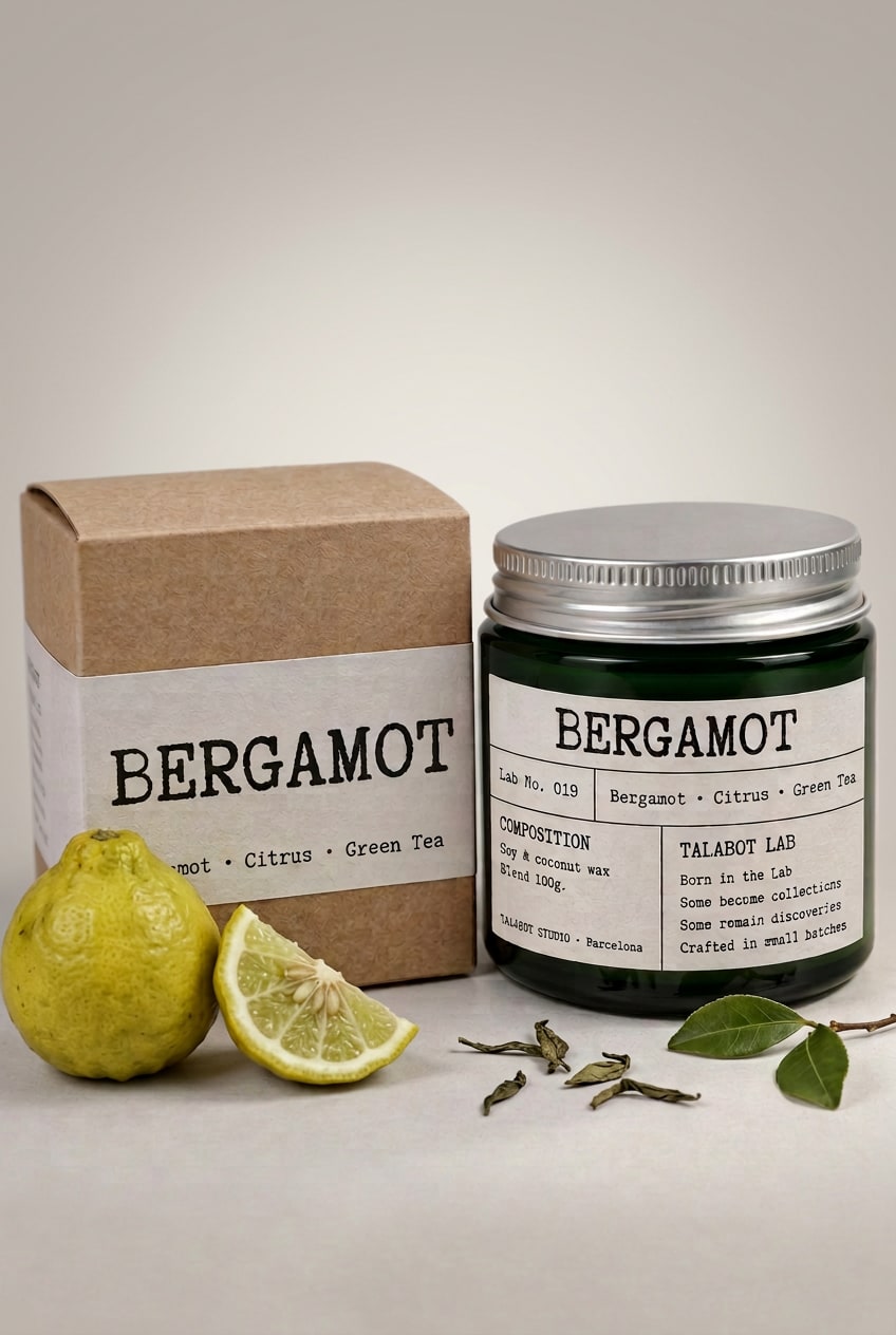 Espelma aromàtica Bergamot Lab No. 019