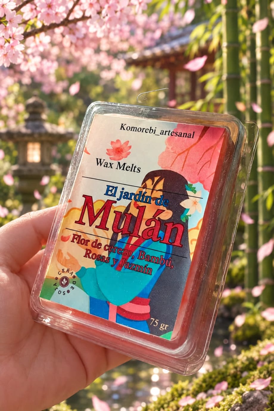 Wax melt El jardín de Mulán