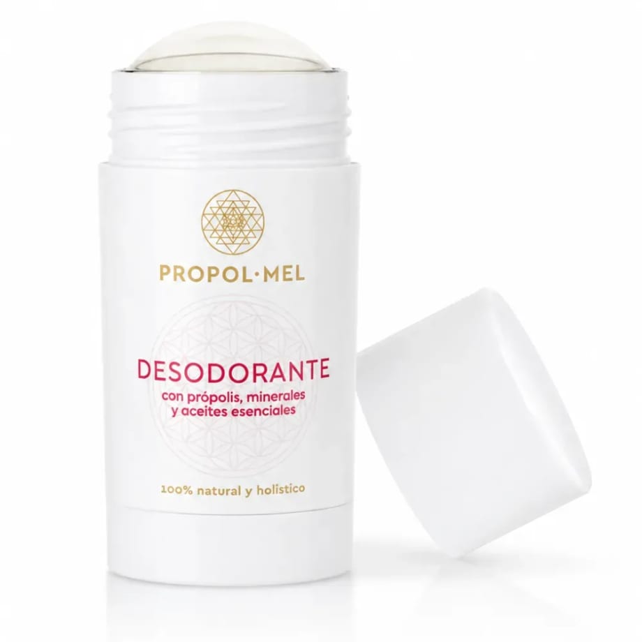 Desodorant de pròpolis i plata