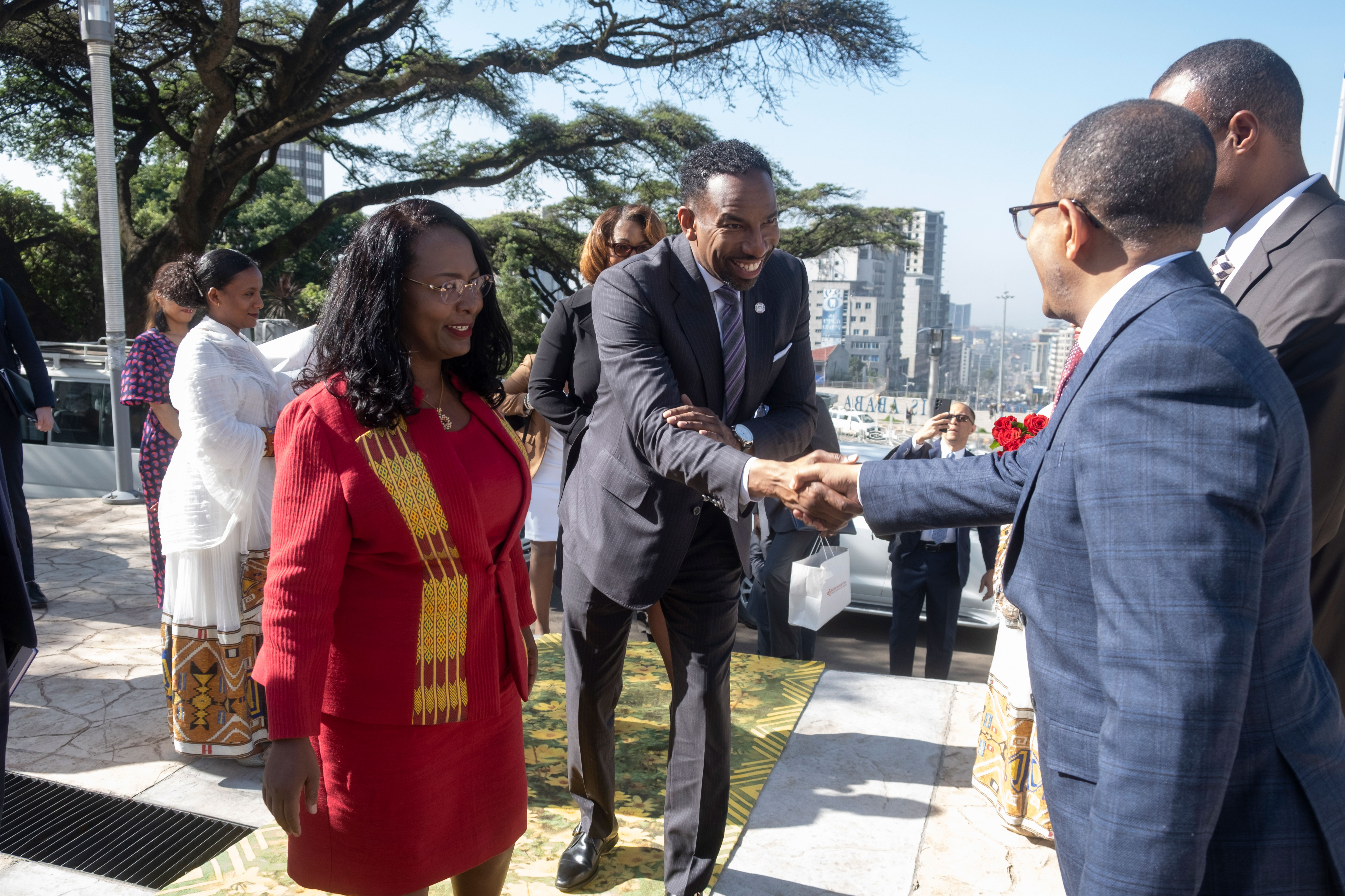 Mayor of Atlanta Andre Dickens visit to Addis Ababa