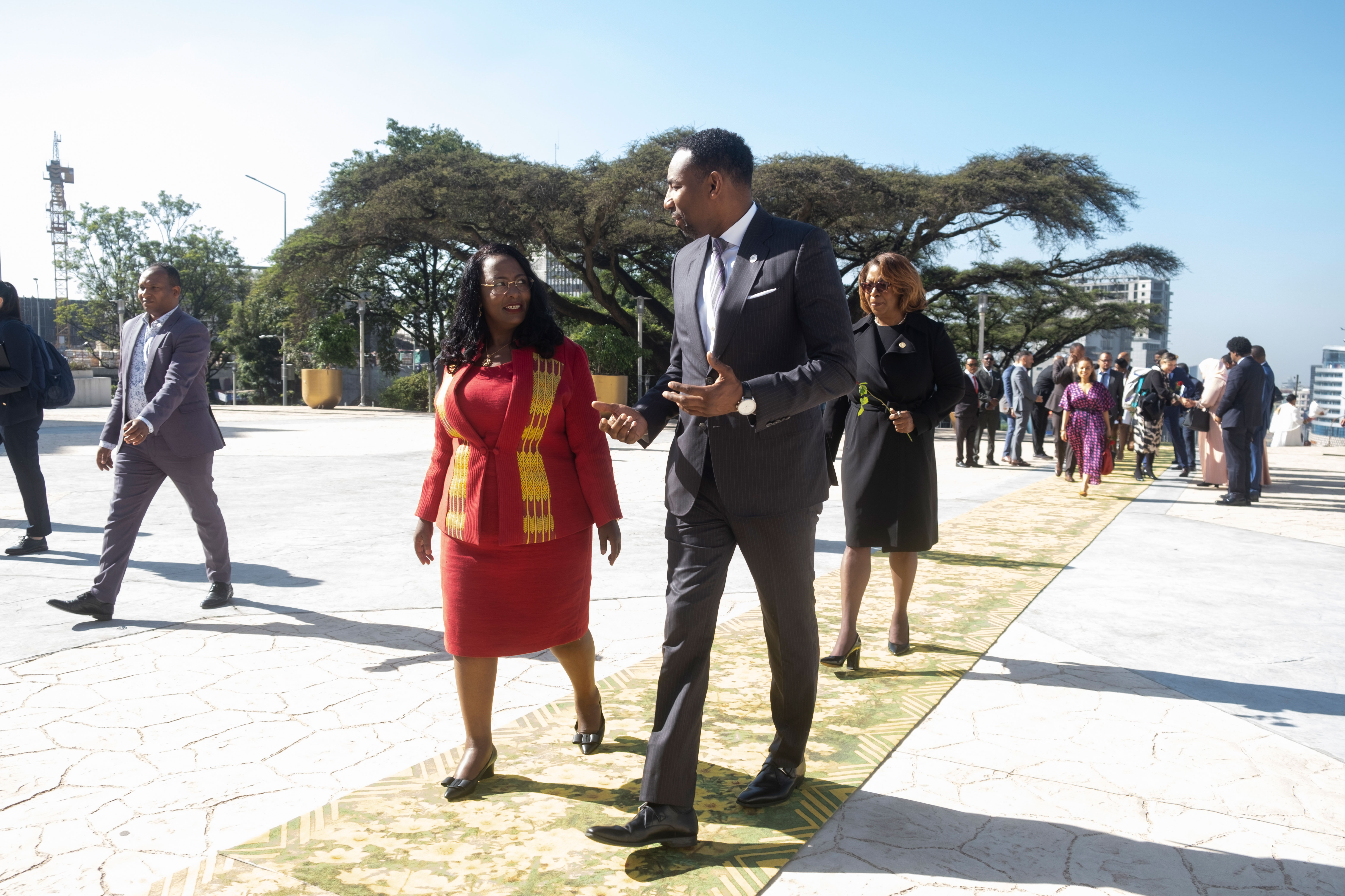 Mayor of Atlanta Andre Dickens visit to Addis Ababa