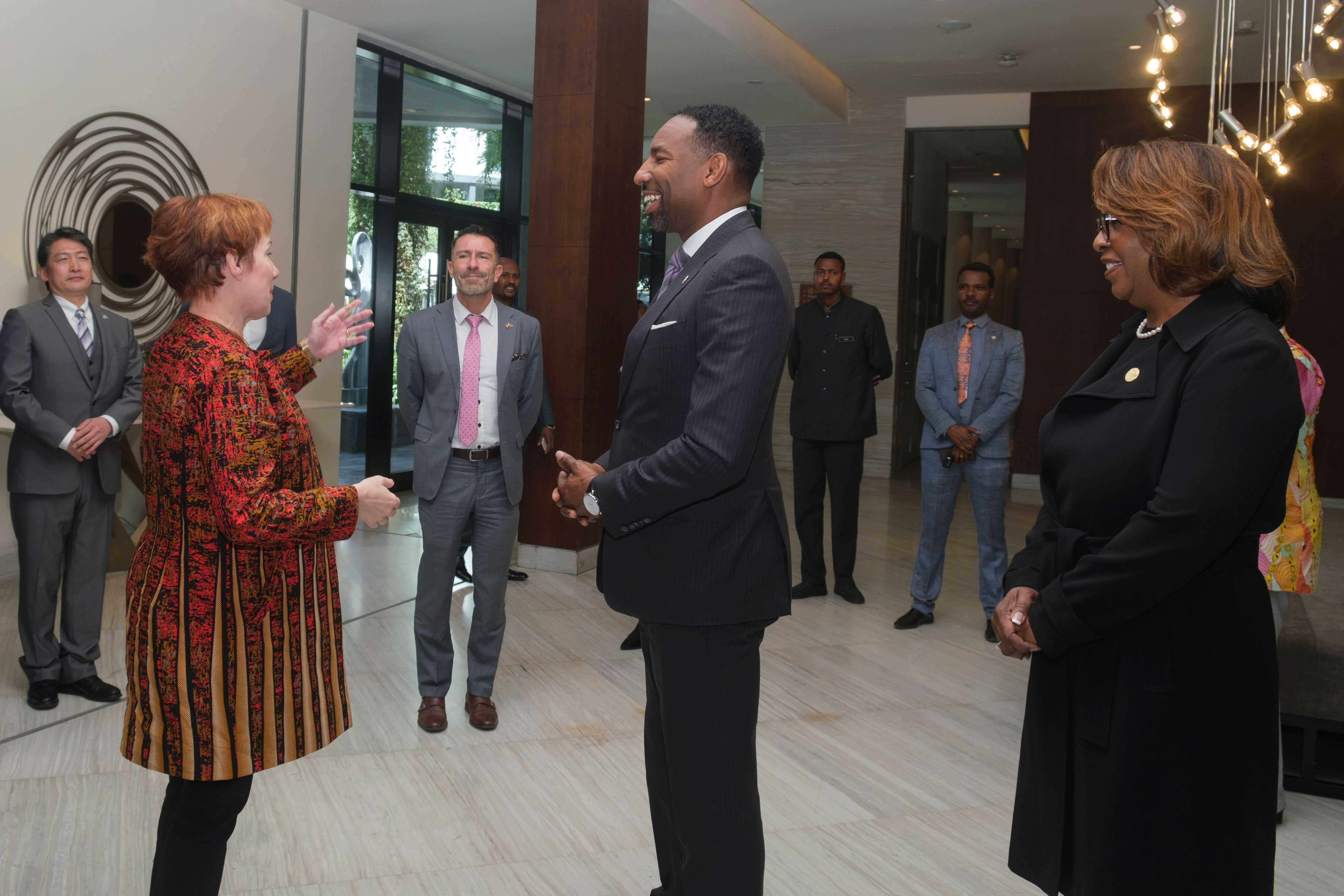 Mayor of Atlanta Andre Dickens visit to Addis Ababa
