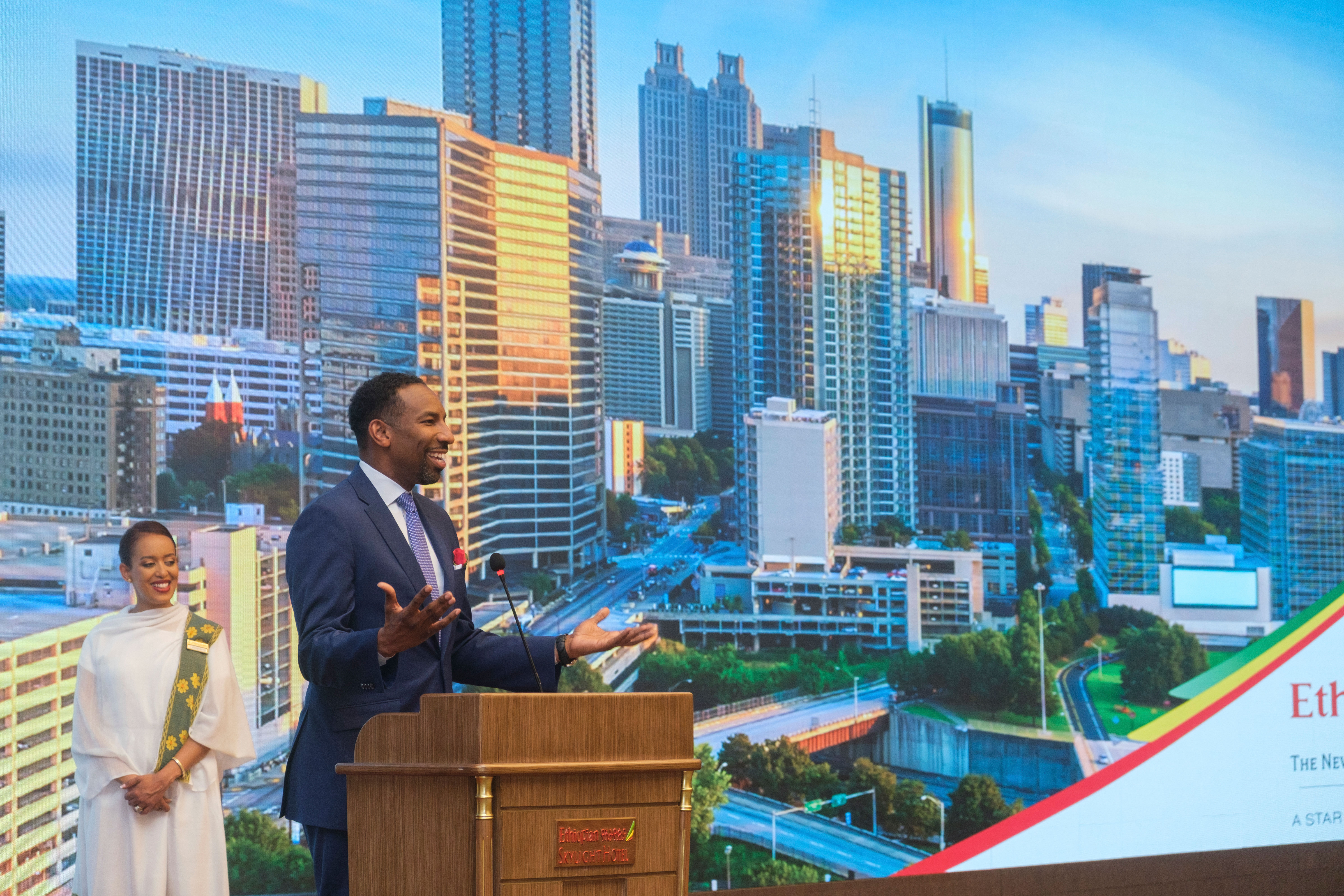 Mayor of Atlanta Andre Dickens visit to Addis Ababa