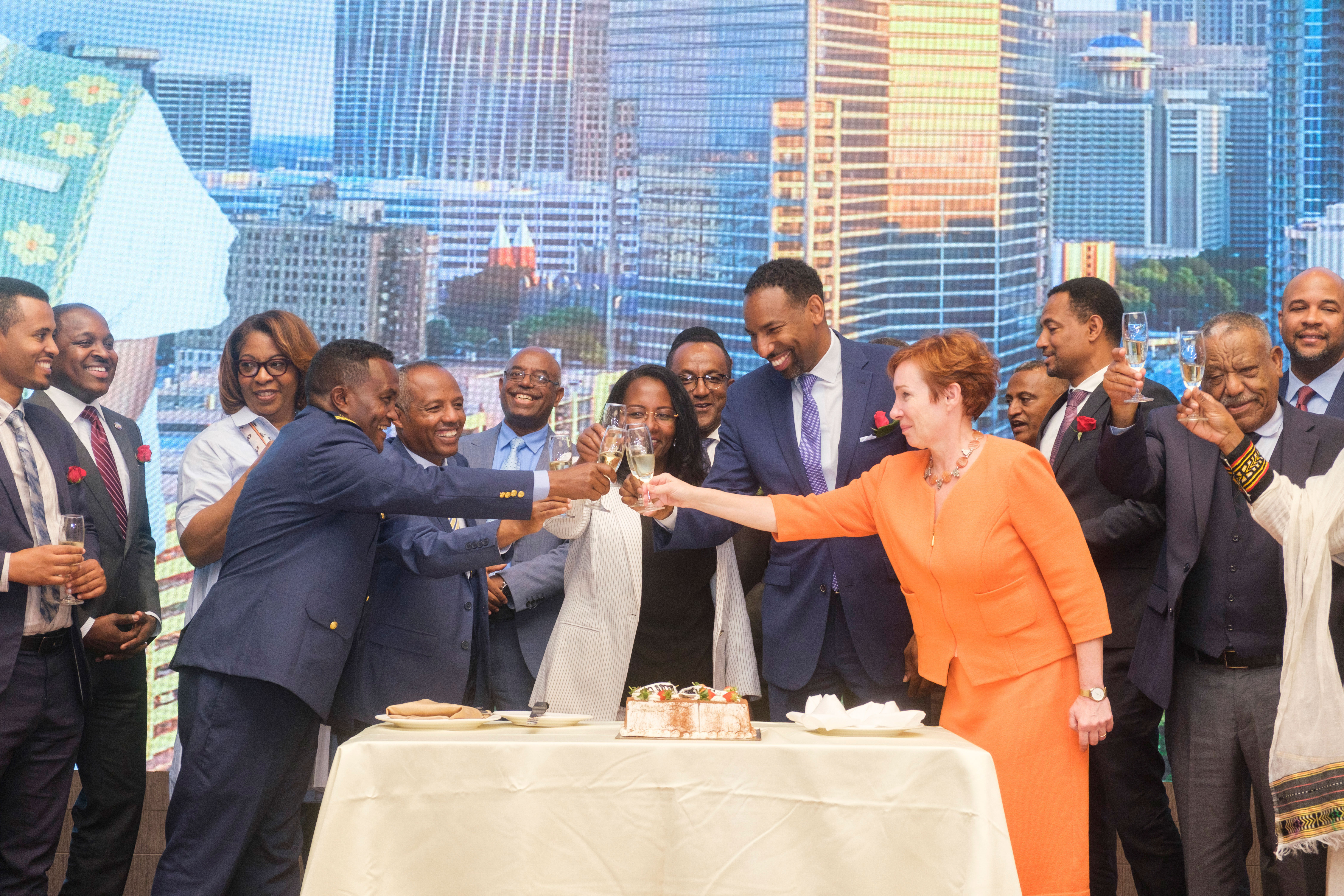 Mayor of Atlanta Andre Dickens visit to Addis Ababa