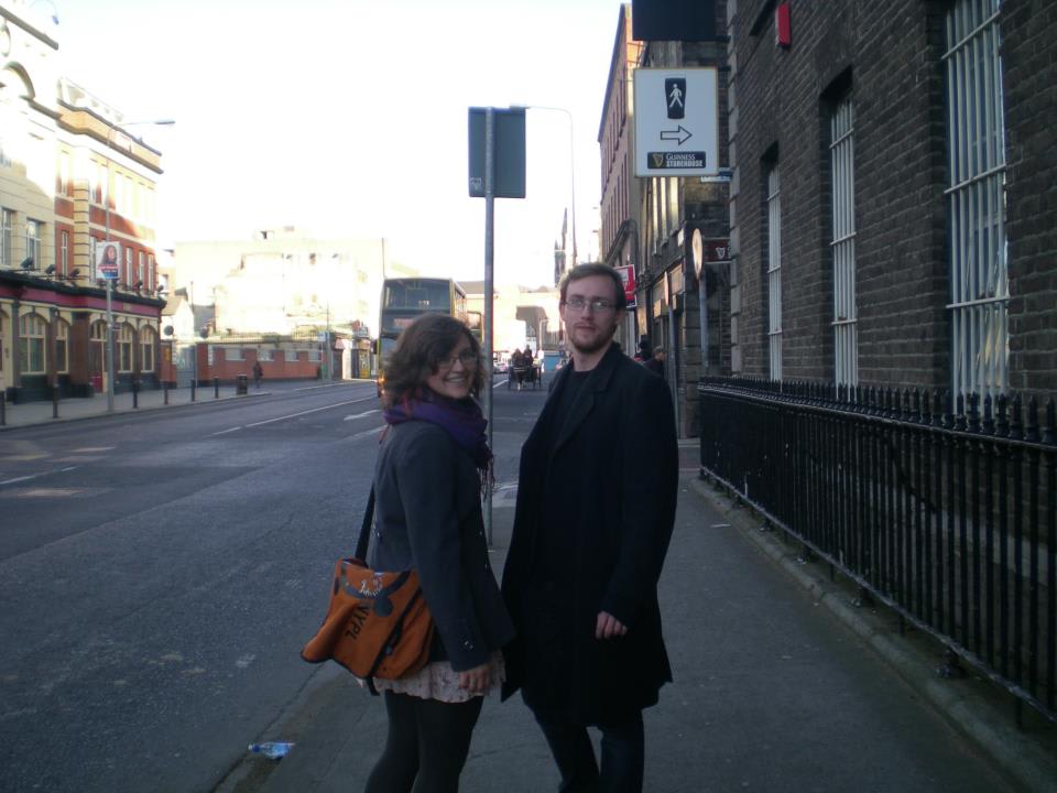 Julie and Gerard in Dublin 2012