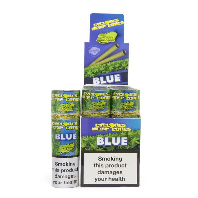 Product image for Blueberry Cyclones Hemp Cones 2-Pack