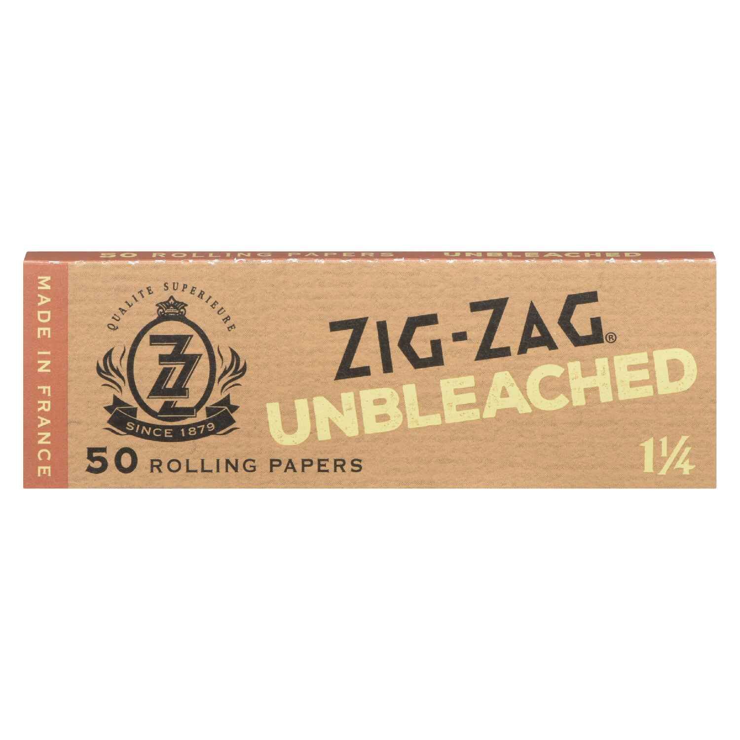 Product image Zig Zag - "Unbleached 1 1/4"" Rolling Papers" 1