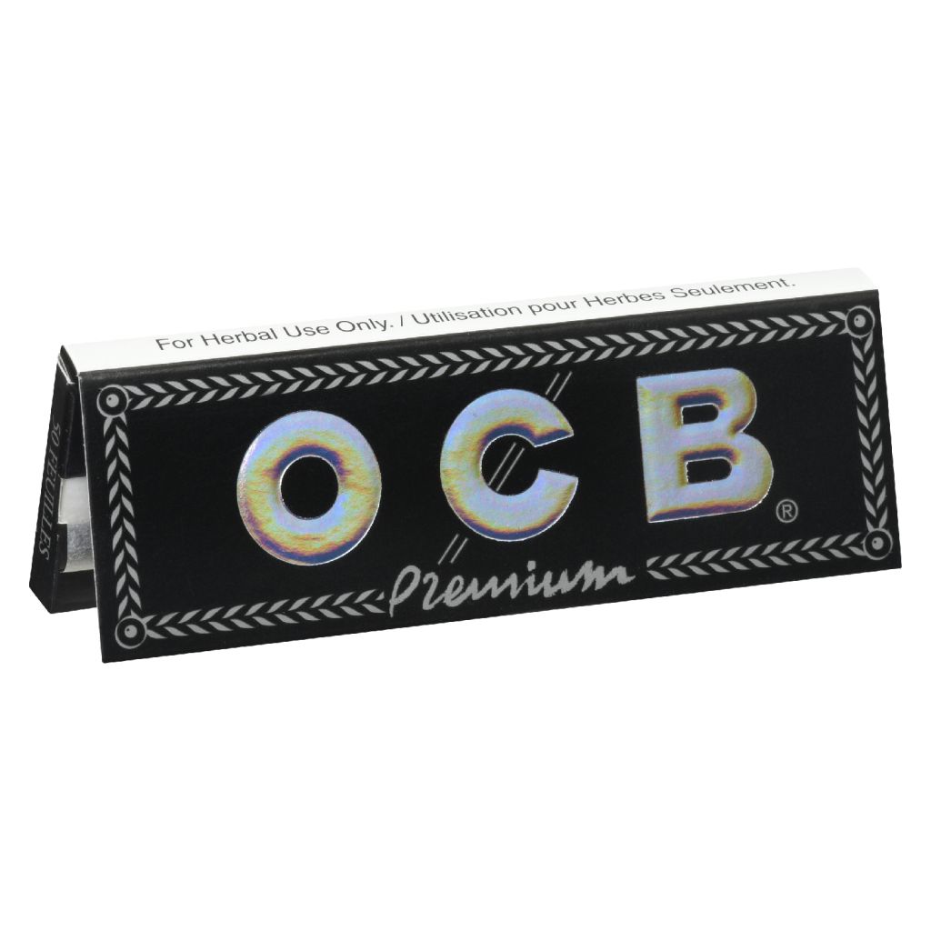 Product image Black OCB  OCB Premium Black 1.25" Rolling Papers, Cones and Filters 1