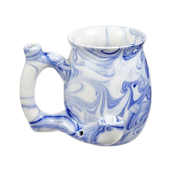 Roast & Toast Mug Pipe - Marble Blue