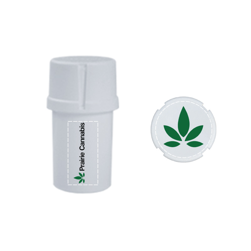 Prairie Cannabis  Medtainer  White