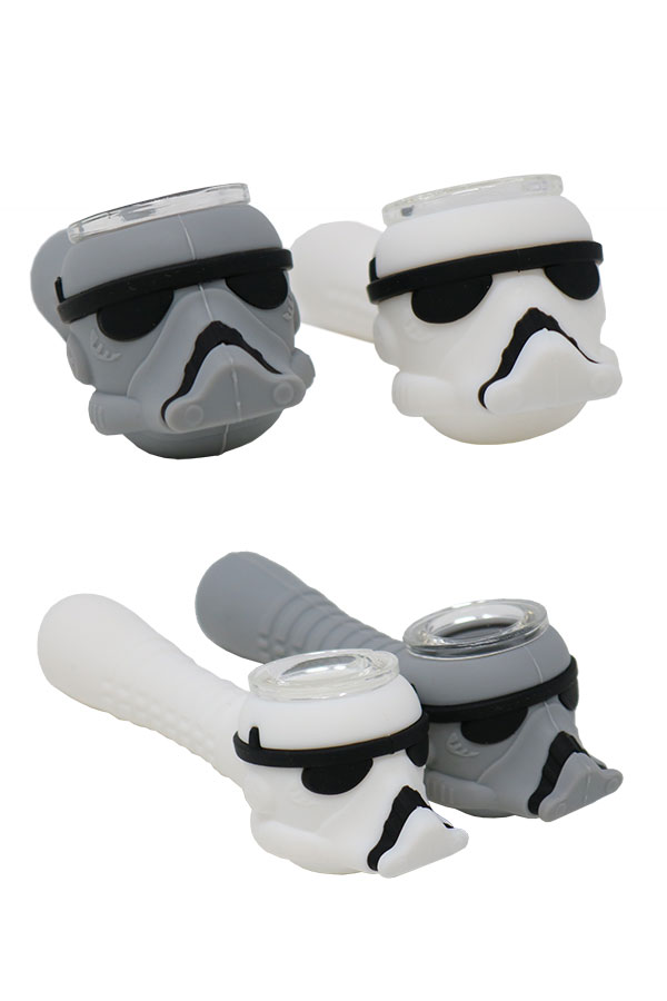 Storm Trooper Pipe - silicone