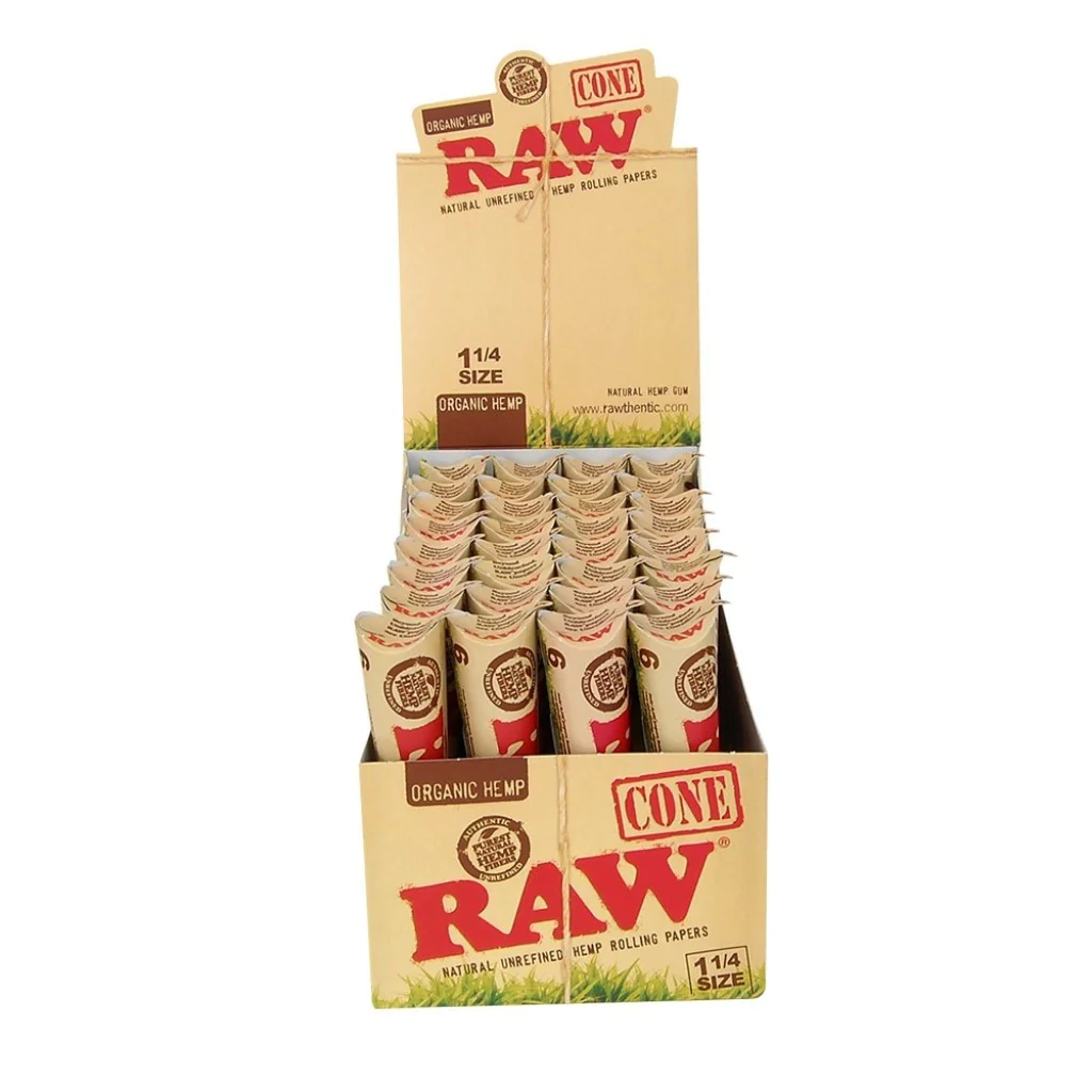 RAW CONES - RAW Classic Cones 1 1/4 - 6 pack