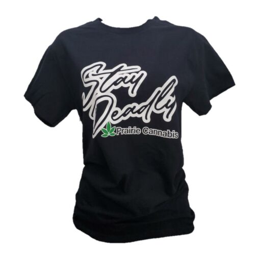 Stay Deadly2  Black TShirt  SM