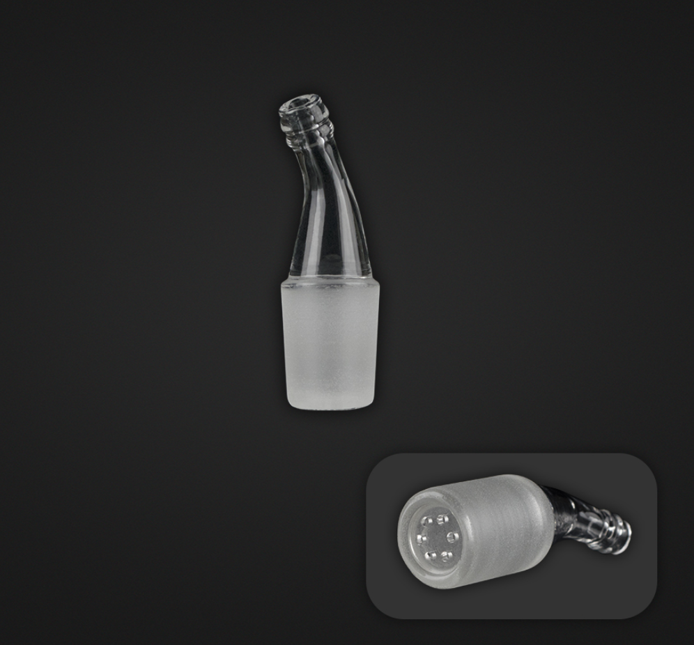 Arizer - Accessories - Arizer - Extreme Q/V - Tower - Glass Elbow Adapter with Glass Screens
