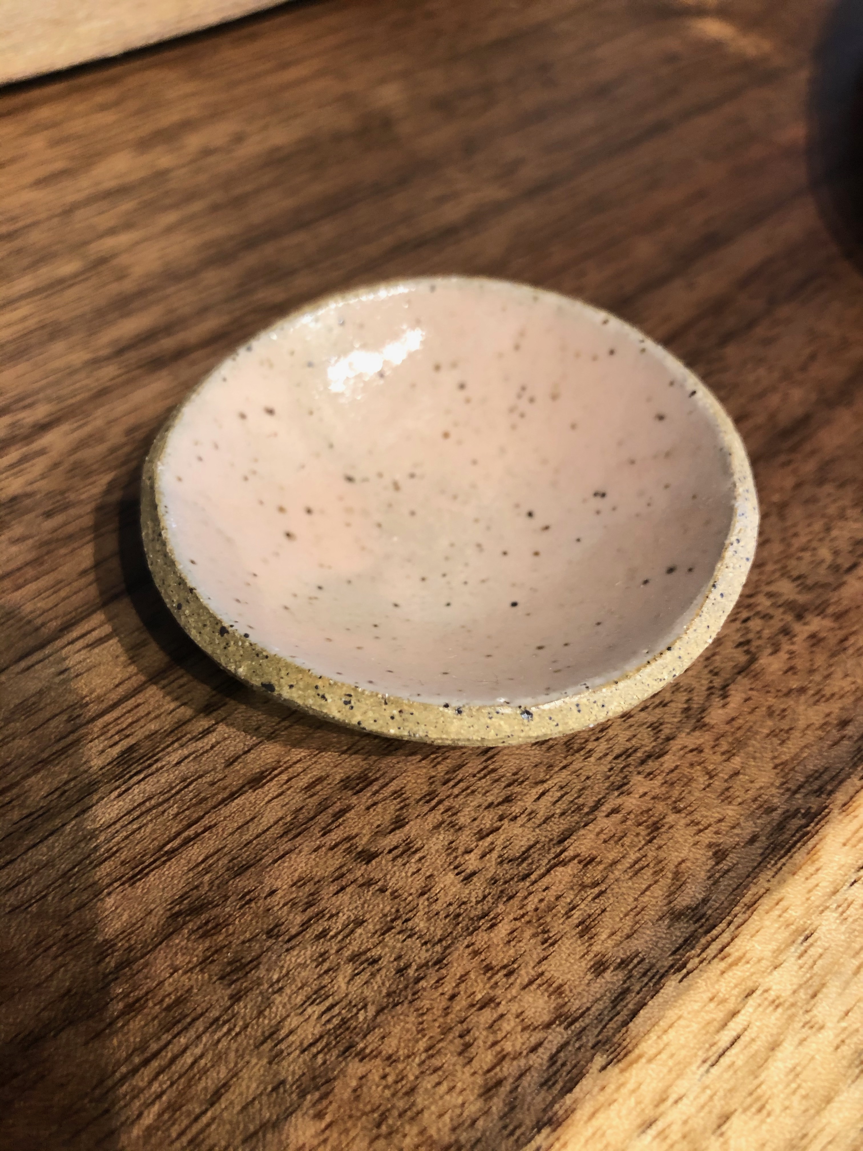 Ceramic Tiny Bowl by Cobb Hoelzer Clayworks - Ceramic Tiny Bowl (Pink) by Cobb Hoelzer Clayworks
