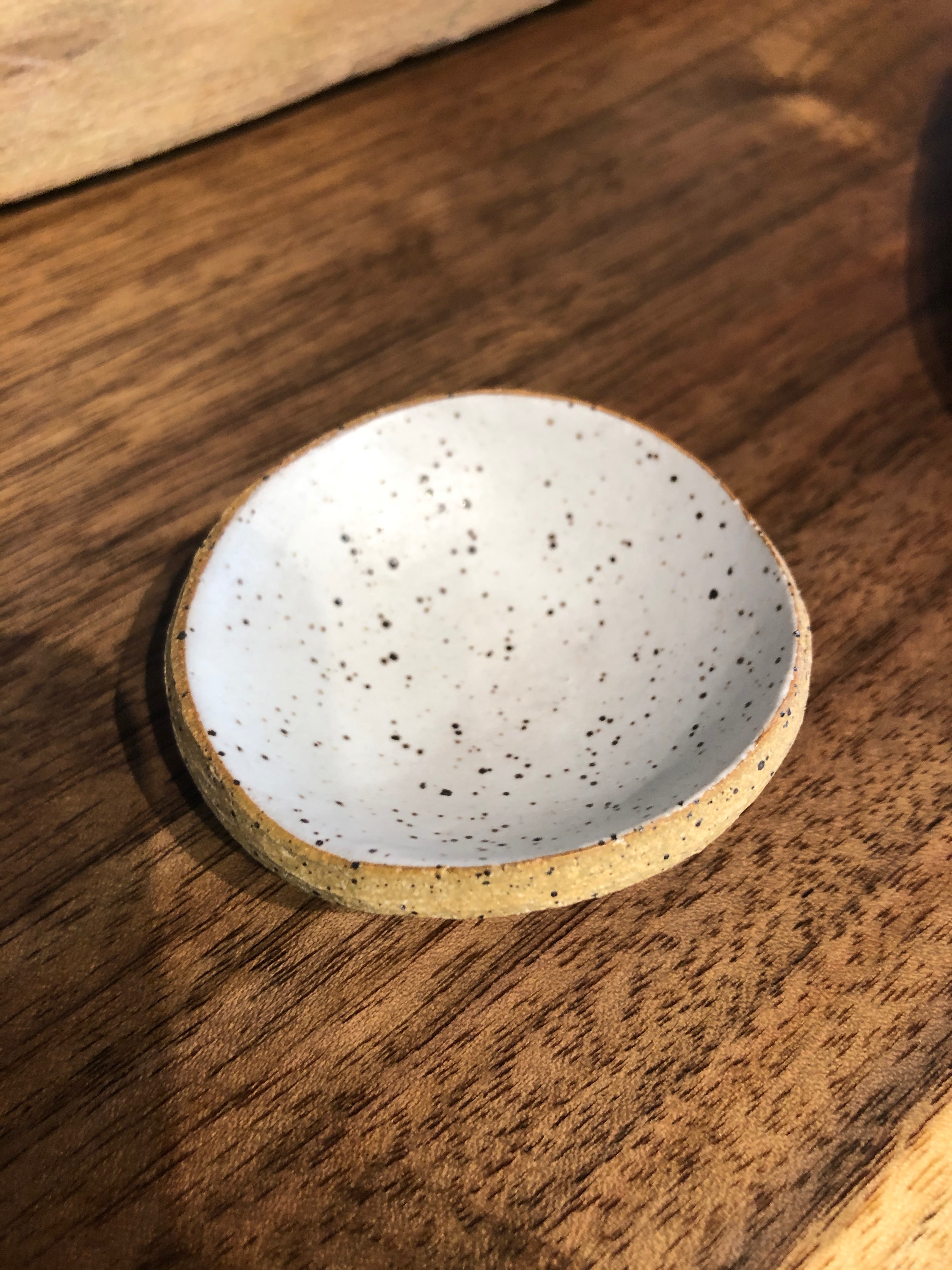 Ceramic Tiny Bowl by Cobb Hoelzer Clayworks - Ceramic Tiny Bowl (White) by Cobb Hoelzer Clayworks
