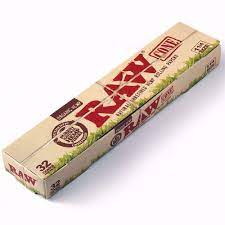 Raw - Organic pre-rolled Cones king Size 32 Pack