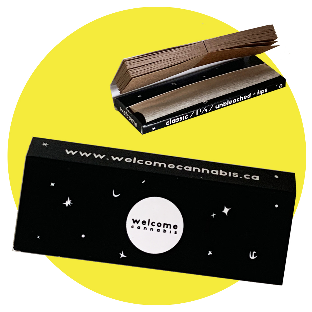 Welcome Cannabis Rolling Papers + Tips Group - Welcome Cannabis Rolling Papers + Tip: Night