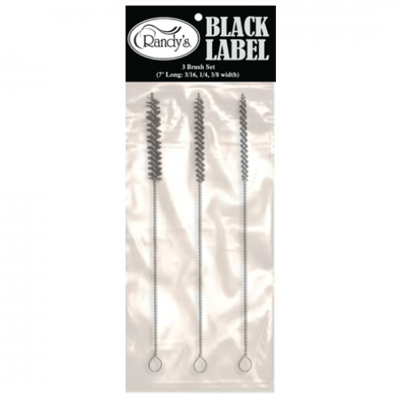 Randy's 3 Brush Set (7" Long: 3/16", 1/4", 3/8" Width)