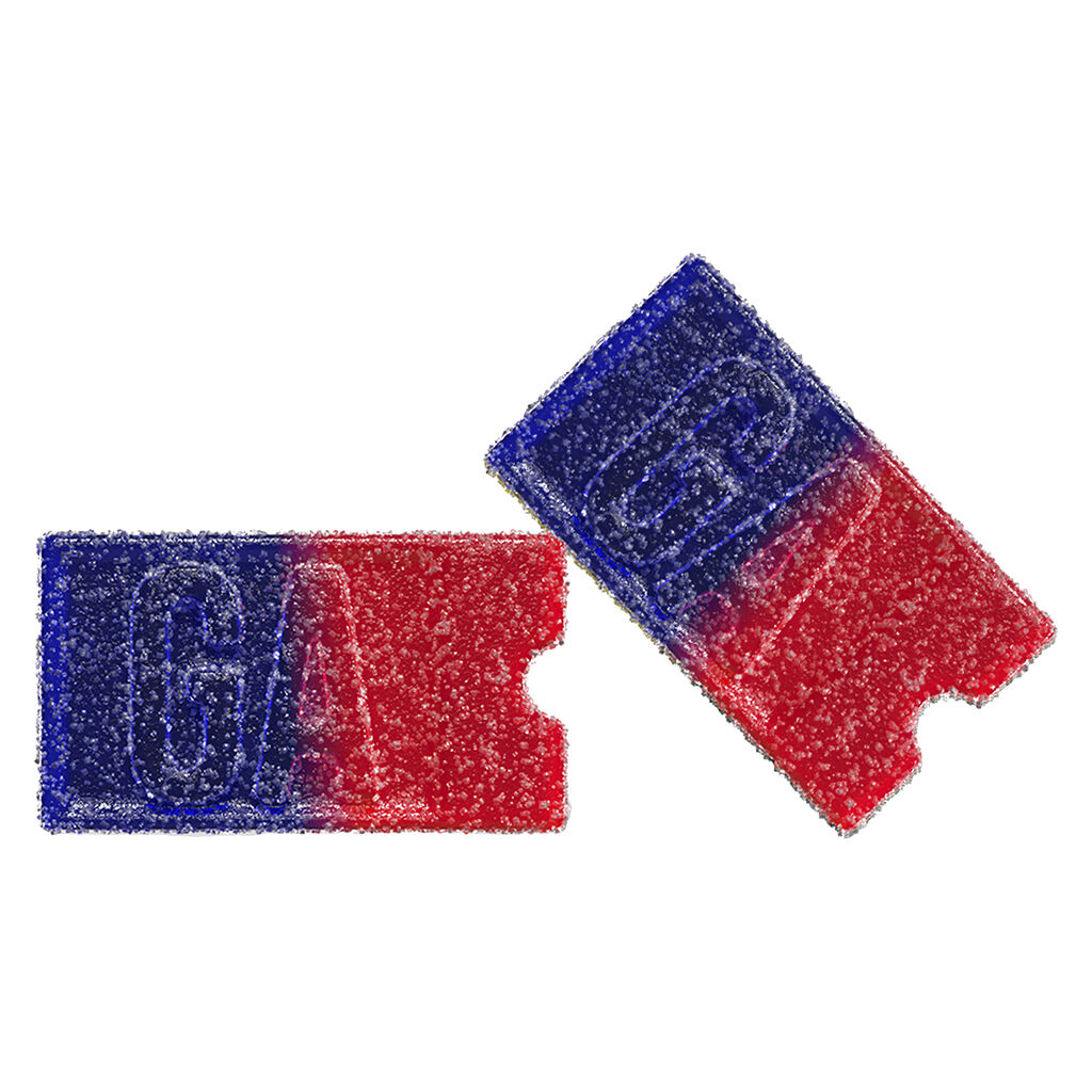 Tiger Blood THC Gummy (1:0) Soft Chews - GENERAL ADMISSION