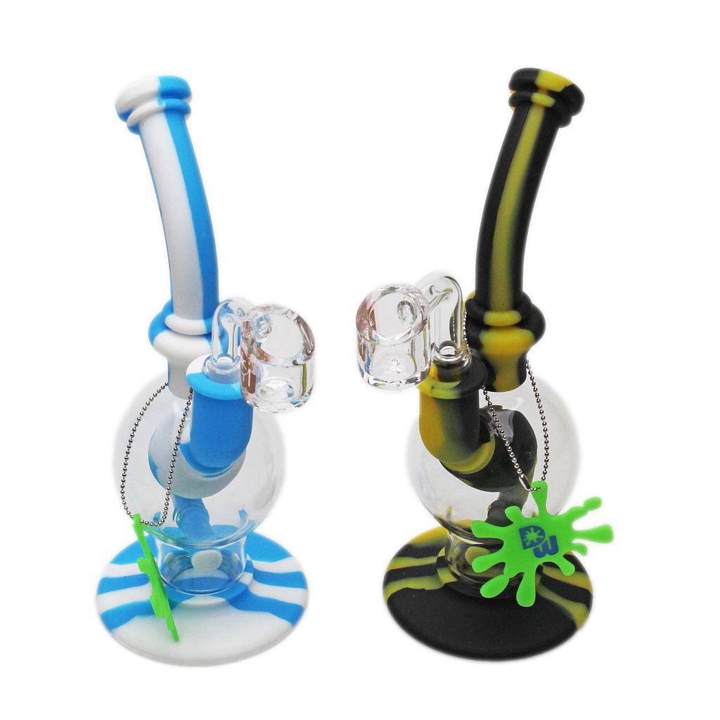 Dabware Silicone & Glass Rig blue/wh