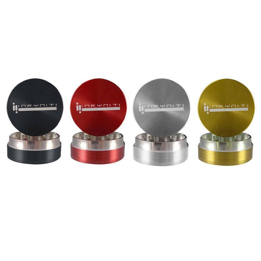 Infyniti 2.2" 2piece Grinder  Infyniti 2.2" 2piece GrinderRed