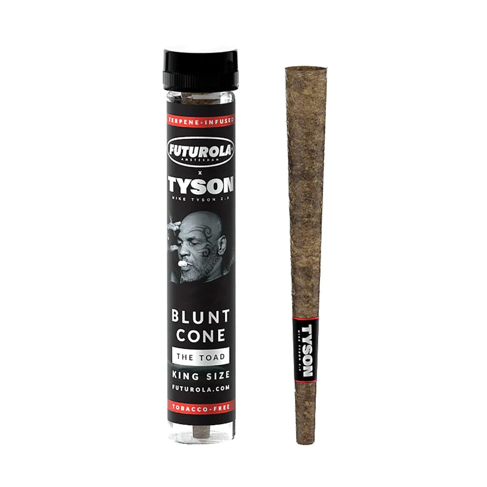 Futurola x Tyson 2.0 Terp Infused Preroll Cone  Futurola x Tyson 2.0 Terp Infused Preroll Cone