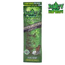 Juicy Jay  Natural Flavour Hemp Wraps x 2  Juicy Jay  Natural Flavour Hemp Wraps x 2