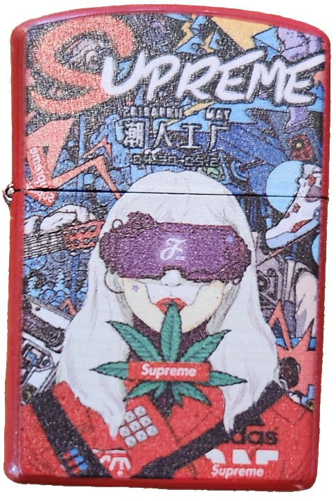 Zippo Lighter  Supreme Ganja Lady Lighter