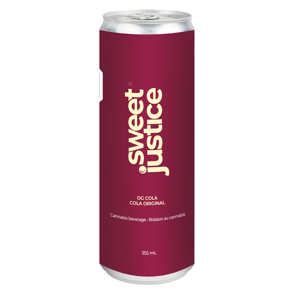 OG Cola THC+CBG 355ml - SWEET JUSTICE