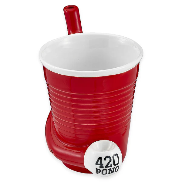 Roast & Toast Mug Pipe - 420 Beer Pong