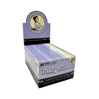 Blazy Susan Rolling Papers  Blazy Susan Purple King Size Rolling Papers