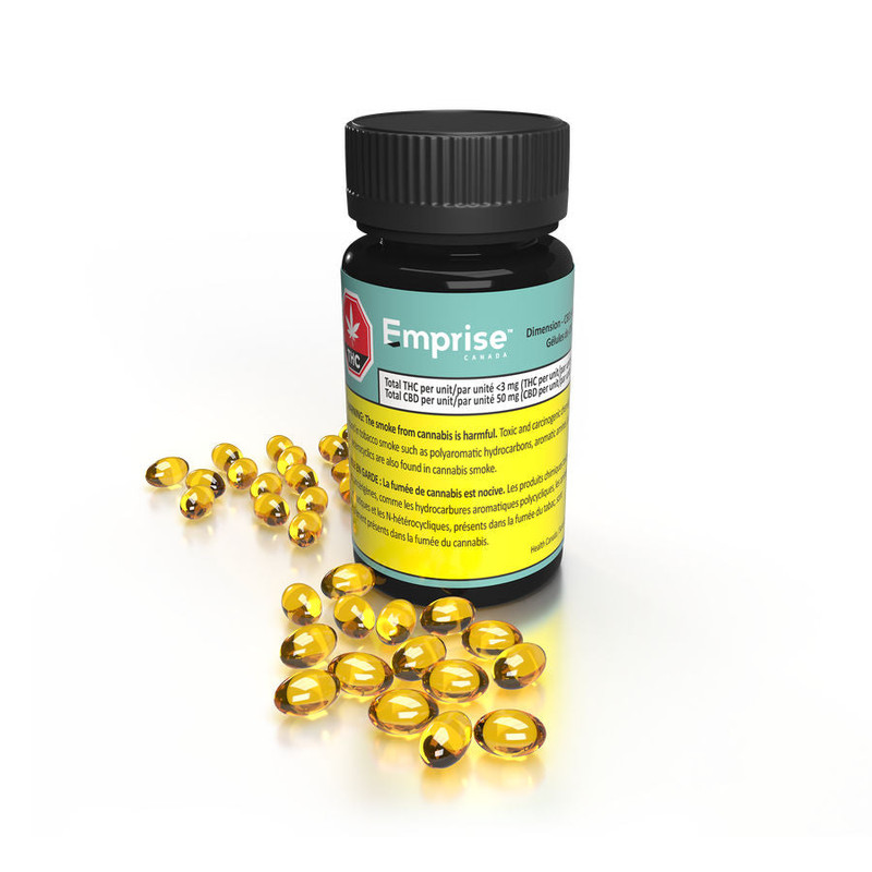 Dimension CBD Softgels - (30)