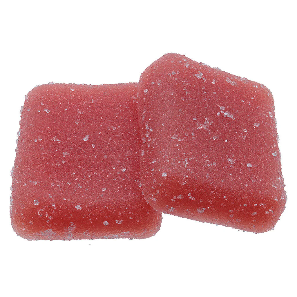 Product image Real Fruit Pomegranate Gummies  5mg THC/5mg CBD (2) 1