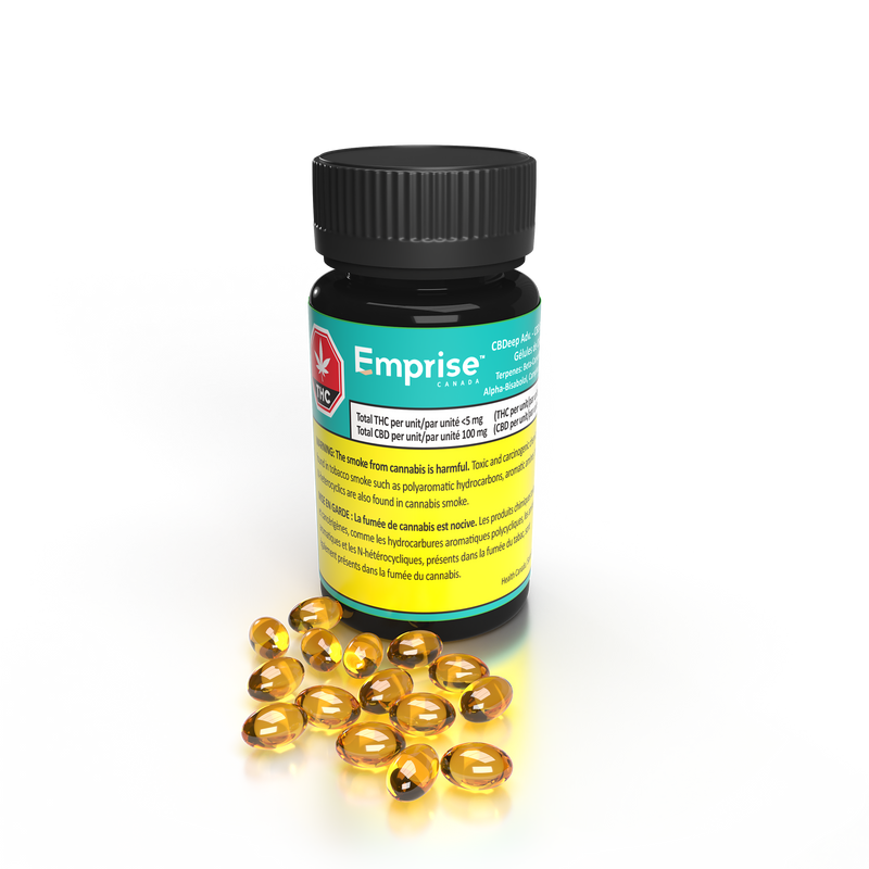 CBDeep Advanced CBD Softgels - 100mg (15)