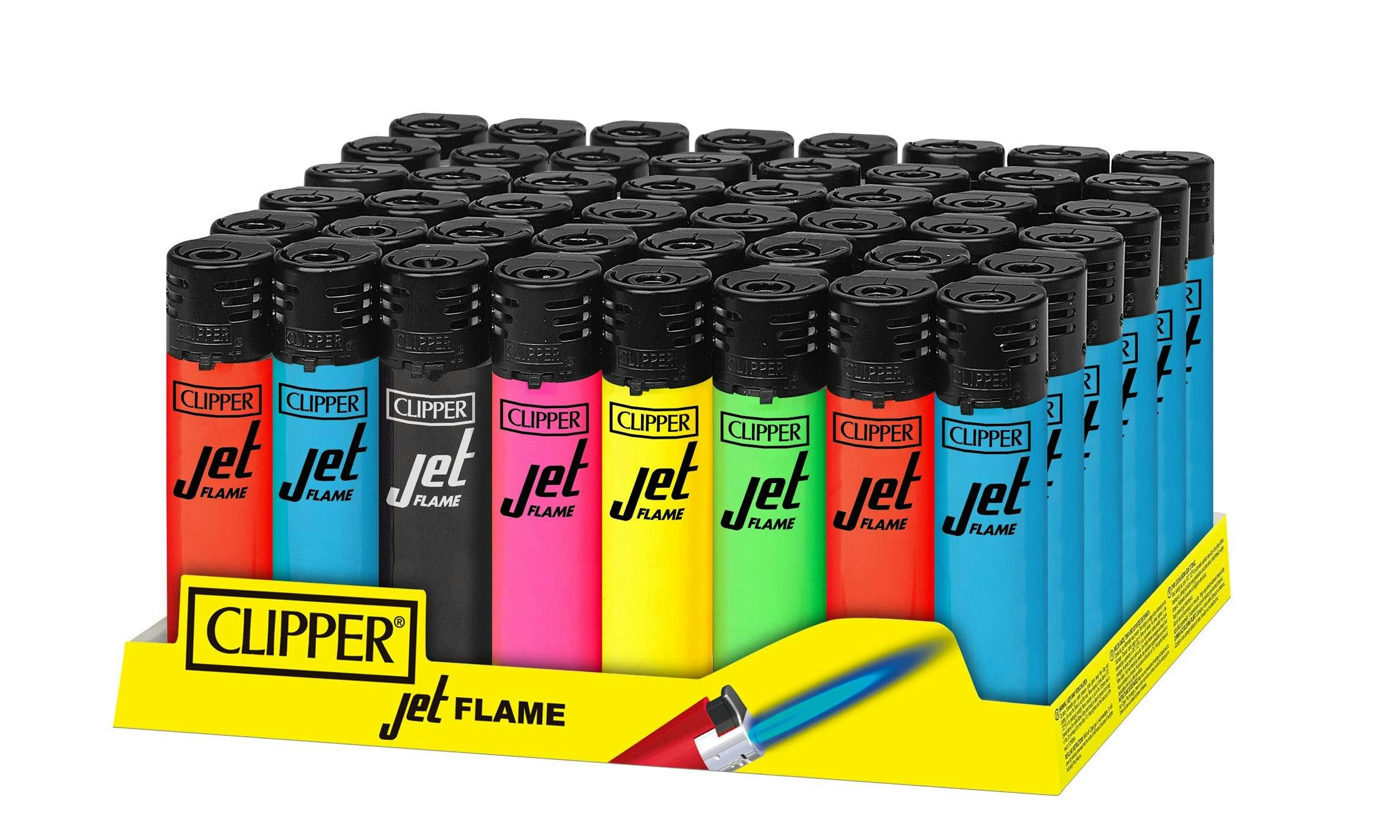 Assorted Lighters  Clipper  Jet Flame Lighter